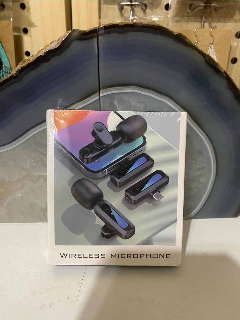 Amazon Black wireless Microphone